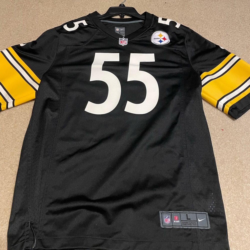 Devin Bush #55 Pittsburgh Steelers Home Jersey